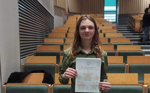 Jakub Małek - finalista Olimpiady Biologicznej na poziomie centralnym